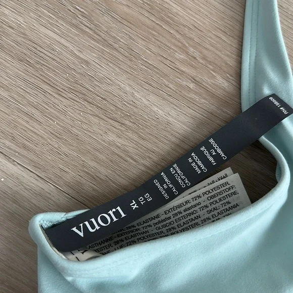 Vuori Yosemite Bra color spearmint